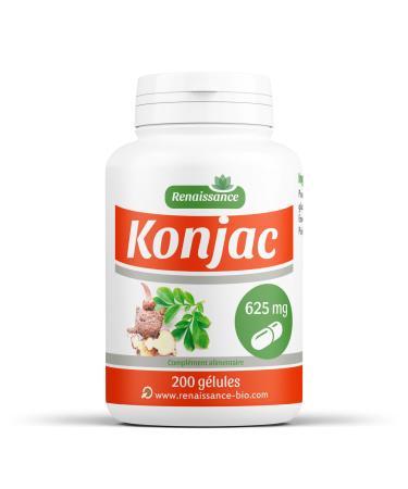 Konjac - 600 mg - 200 capsules
