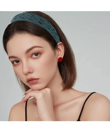 Kukiwhy 9 PCS Sliverdew Wide Plastic Headbands for Women - Elegant Hair Accessories for Girls and Women - Buy Online on GoSupps.com