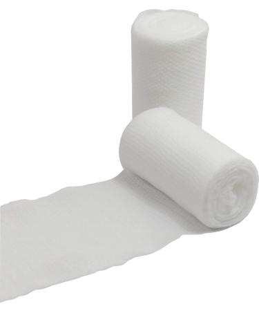 Nobafix Gauze Bandages - 50 Pack (6 cm x 4 m) | Premium Fixation Bandages by Nobamed - International Shipping Available - Buy Online on GoSupps.com