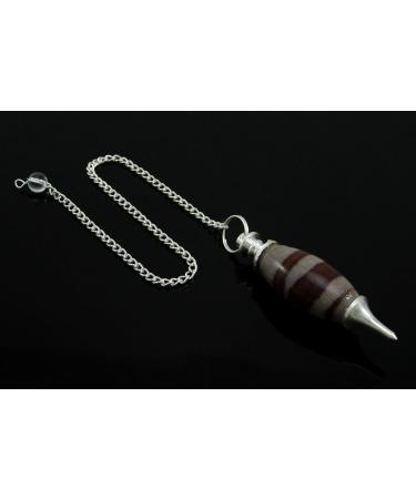 Harmonize Beginner Narmada Stone Teardrop Pendulum Dowsing Reiki Healing Crystal Banalinga Energy Generator - Buy Online on GoSupps.com