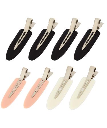 8 Pieces No bend Hair Clips- No Crease Hair Clips Styling Duck Bill Clips No Dent Alligator Hair Barrettes for Salon Hairstyle Hairdressing Bangs Waves Woman Girl Makeup Application - Buy Online on GoSupps.com