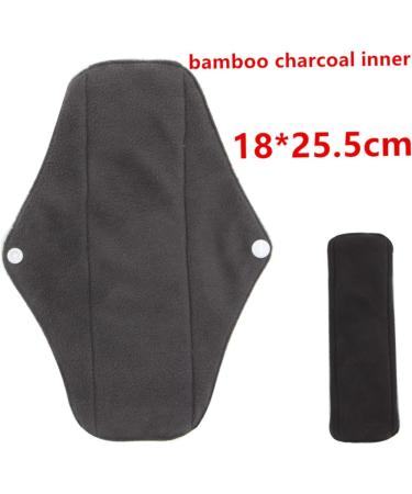Mama Pads Washable Cloth Menstrual Pads | Reusable Bamboo Charcoal Cotton | Maternity Napkin | Portable & Eco-Friendly - Buy Online on GoSupps.com