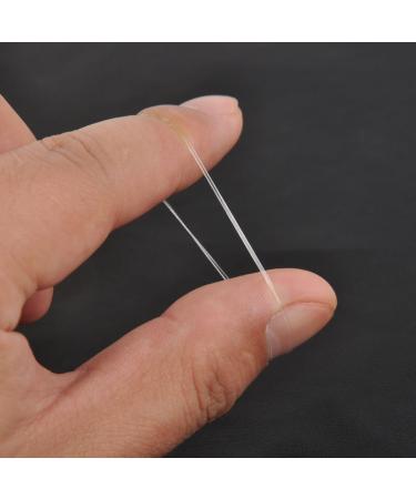 DAEDALUS Clear White Hair Ties - 500 Elastic Ponytail Holders for All Hair Types - Buy Online on GoSupps.com