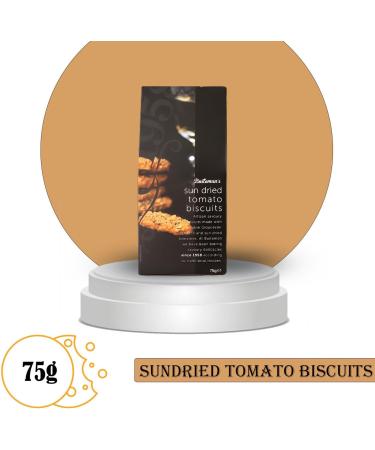 Buiteman Biscuit Cookies Pouch Pick N Mix - Choose From 6 Flavours | Sundried Tomato Baguettes Cheddar Cheese Gouda Cheese Crumbles Gouda & Chive Bites - Pack of 2 x 75g - Buy Online on GoSupps.com
