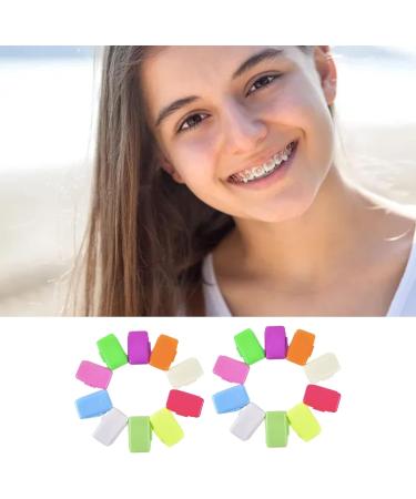 Braces Wax - 20 Pieces of Tooth Wax for Braces & Aligners | Dental Care Relief Wax for Orthodontics - Buy Online on GoSupps.com