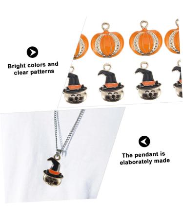 Tofficu 30 Pcs Halloween Alloy Drip Oil Pendant Pendant Keychain Mixology Metal Charms Key Chain Funny - Buy Online on GoSupps.com