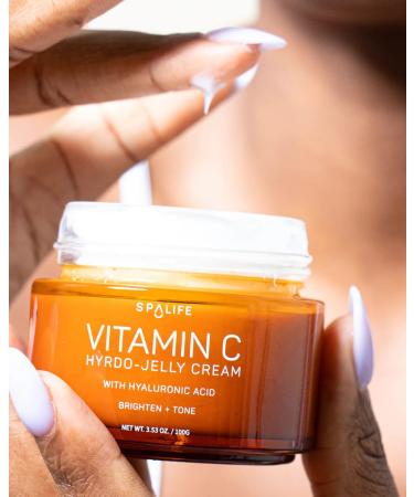 Spa Life Vitamin C Skin Care Bundle: Under Eye Patches, Face & Eye Cream, Facial Serum - Buy Online on GoSupps.com