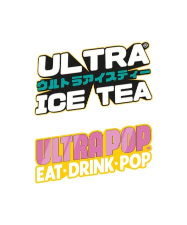 Ultra Ice Tea Organic Iced Tea - Vegan Fruit Tea with One Piece Character Robin - Fruity Hibiscus Flavor - 500ml Disposable Pack - Buy Online on GoSupps.com