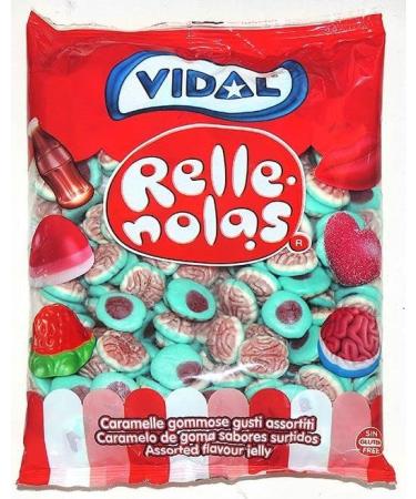 1KG Jelly Filled Brain Jelly Sweets - Halloween Party Sweets - Buy Online on GoSupps.com