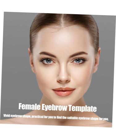 PLAFOPE Eyebrow Marker Eyebrow Design Eyebrow Card Resuable Brow Stencil Brow Mapping Ruler Eyebrows Shaper Balance Gold - Buy Online on GoSupps.com