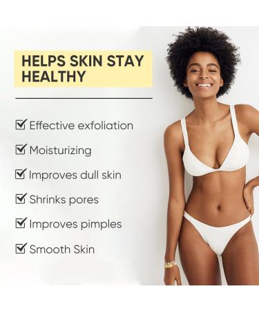 Bikini Area Exfoliating Body Scrub for Women Turmeric Sugar Scrub Exfoliator Deep Cleansing Skin for Bikini Area Smoothing Moisturizing Sugar Scrub for Bikini Area-All Skin Types - Buy Online on GoSupps.com