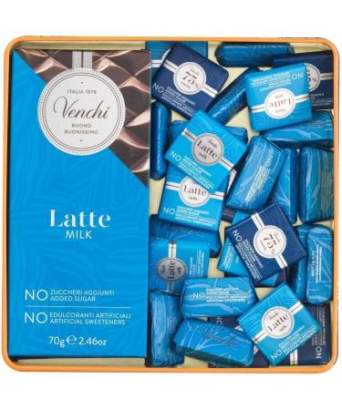 Venchi - Murrine Collection - Maxi blue box with tasting range NO added sugars 550g - NO artificial sweetener - Gluten free - Gift idea - Buy Online on GoSupps.com