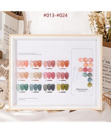 12color/lot ICY Translucent Jelly Nail Gel Polish 15ml Lasting Ice Glass Crystal Soak Off Gel Nail Varnish - (Color: 13-24) - Buy Online on GoSupps.com