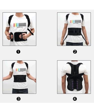 UZIAH Thoracic Back Brace Treat Kyphosis Spine Compression Fractures Wedge & Burst Fractures Upper Spine Injuries & Post Surgery Support L - Buy Online on GoSupps.com