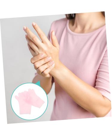 minkissy 1 Pair Moisturizing Gloves Hands Night Mittens Repairing Gloves Hands Beauty Masks Pink Gloves Cracked Gel Gloves Black Gel Exfoliating Gloves Sebs Nourish Hand Mask Miss - Buy Online on GoSupps.com