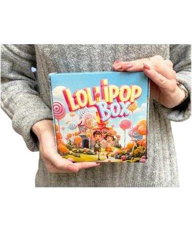 Lollipop Lollipop Lollipop Box of 30 Lollipop Lollipops Weight 370 g - Buy Online on GoSupps.com