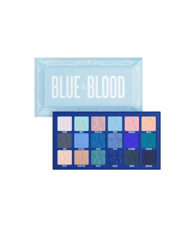 Jeffree Star Royalty Collection: Blood Sugar Blue Blood Eyeshadow Palette - 2 Pcs Bundle - Buy Online on GoSupps.com