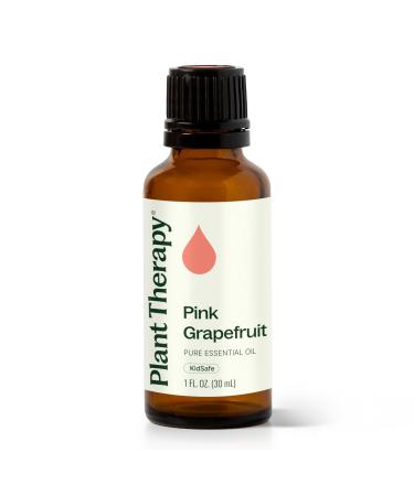 Plant Therapy Pink Grapefruit Essential Oil Pink 30 mL (1 oz) 100% Pure Undiluted for Aromatherapy Skin Hair & Home