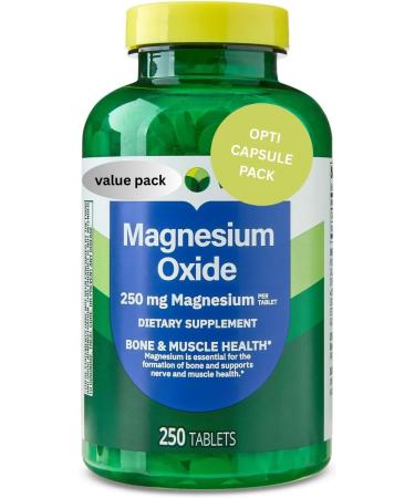 Elesb o 22 Magnesium 250 mg Tablets Bone & Muscle Wellness Support High-Potency Daily Supplement 250 Count