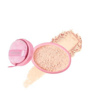 Oil Control Loose Powder Setting Foundation Powder Face Setting Powder Makeup Minimize Pore Lightweight&Long Lasting0.67oz 0.67oz (V02)With Powder Puff V02#