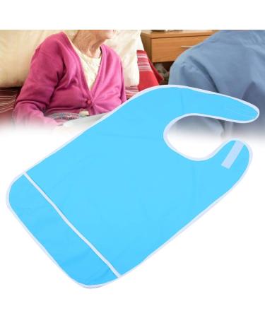 Portable Bib Adult Bib for the Elderly Patient Adult People Who Cannot Take Care of Themselves 18*14*2cm Sky Blue 45*65cm - Buy Online on GoSupps.com
