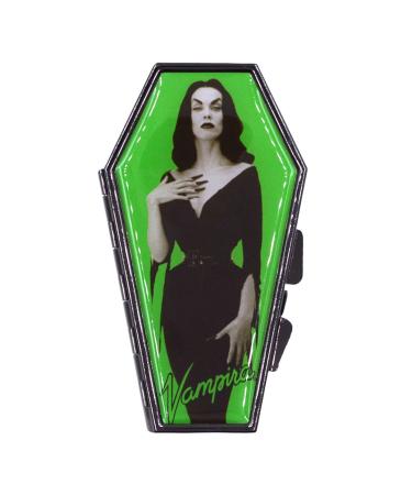 Kreepsville 666 Vampira Portrait Green Coffin Compact