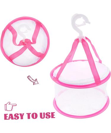 PRETYZOOM Mini Drying Rack & Egg Drying Net for Makeup Sponges | Travel-Friendly Mesh Basket in Pink - Buy Online on GoSupps.com