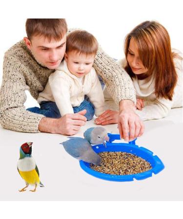 Hanging Bird Bath Tub for Parrot Cage - Shower Box, Feeder & Water Tray Accessories - Buy Online on GoSupps.com