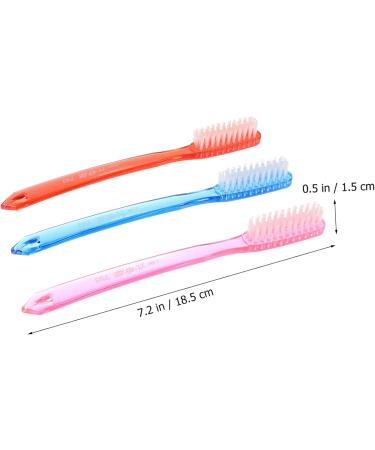 Buy Gatuida 12th Toddler & Adult Hard Bristle Toothbrush - Medium Size Huge Head Ideal for Pregnancy & Prosthesis - Manual (1 Pack) - International Shipping Available - Buy Online on GoSupps.com