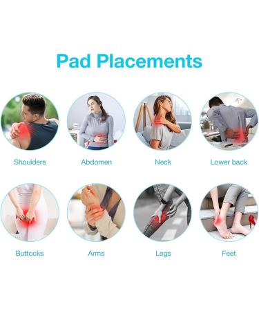 EasyHome TENS Unit Muscle Stimulator - Electronic Pulse Massager | Pain Relief Therapy Device | FSA Eligible OTC Home Use | EHE009 - Buy Online on GoSupps.com