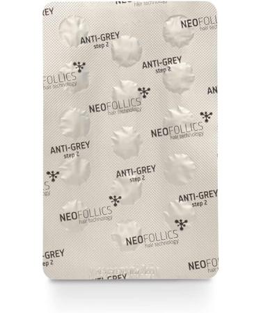 Neofollics Anti-Gray Hair Tablets - Restore Natural Hair Color | 60 Tablets for 1 Month | Effective Ingredients - Buy Online on GoSupps.com
