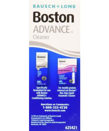 Boston Advance Contact Lens Solution for Gas Permeable Lenses - 4 Pack, 1 Fl Oz - Buy Online on GoSupps.com