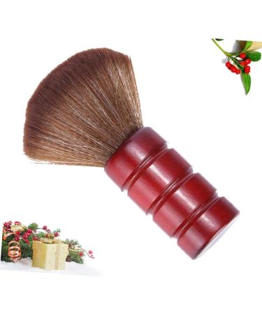FOMIYES Neck Duster Neck Brush Barber Face Duster Fiber Neck Tool Haircut Brush Neck Cleaning Brush Barber Hair Brush Barber Neck Brush Neck Dust Brush Sweep Bamboo Broken Hair Red - Buy Online on GoSupps.com