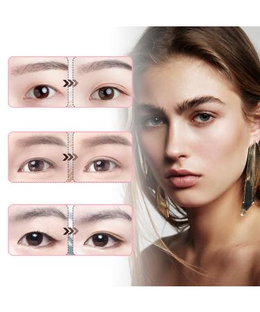 480 Pcs Double-Sided Eyelid Tapes & Slide Stripes - Invisible Eyelash Solution for Hooded Eyes | Includes Tweezers & Storage Bottles - Buy Online on GoSupps.com
