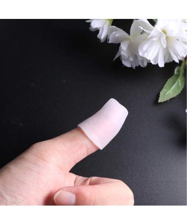 HEALLILY Silicone Toe Sleeves - 5 Pairs Open Toe Gel Protectors for Corns, Blisters, Hammer Toes - Callus Relief - Buy Online on GoSupps.com