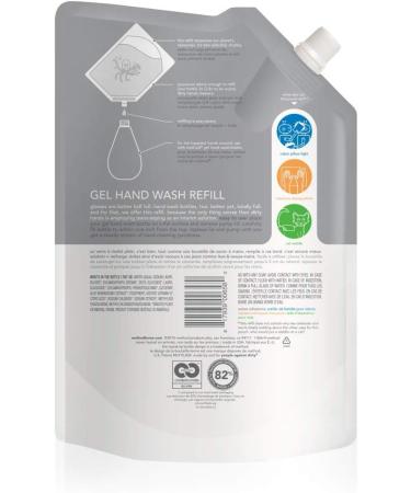 Method Gel Hand Soap Refill Free + Clear 34 oz - 1 Pack - Dye and Perfume-Free - Buy Online on GoSupps.com