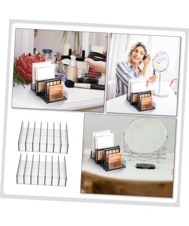 Beavorty 2pcs Holders Plastic Beauty Transparent Cosmetics Stand Holder Organizer Palettes Eyeshadow 17x12cmx2pcs As Shownx2pcs - Buy Online on GoSupps.com
