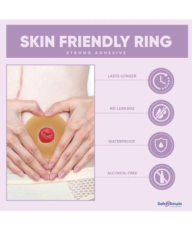 Safe n' Simple 2 Conforming Adhesive Seals - Pack of 10 | Stoma Barrier Rings for Ostomy Supplies - Buy Online on GoSupps.com