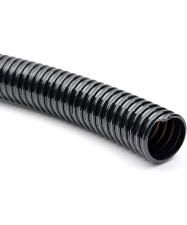 1.25 Inch Black Corrugated Flexible Hose (5m) - Ideal for Fish Pond Pump & Marine Use - Love Aquatics - Buy Online on GoSupps.com