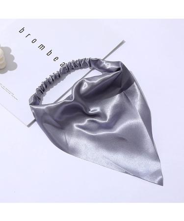 Boho Hair Kerchief Head Scarf Bandanas Ties 1pc - Grey | Hair Care Headbands UPd589 - Buy Online on GoSupps.com