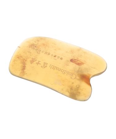 Beaupretty Scraping Board Facial Scraping Tools Acupoint Massager Neck Massager Home Tools Beauty Salon Supply Natural Horn Guasha Board Face Massagers Massage Tool Horns Travel Multifunction