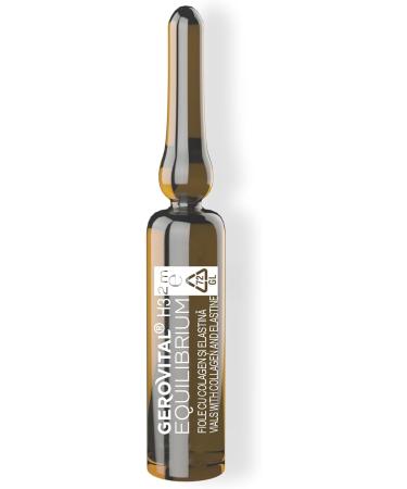 Ampoules with 12% collagen and elastin | Intensive moisturizing and anti-wrinkle serum | Antioxidant protection | Professional product Gerovital H3 Equilibrium 20 Ampoules x 2 ml - Buy Online on GoSupps.com