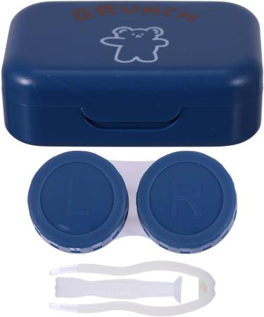 Exceart 4PC Cartoon Contact Lens Case Set - Stylish & Portable Lens Storage Box - International Shipping Available - Buy Online on GoSupps.com