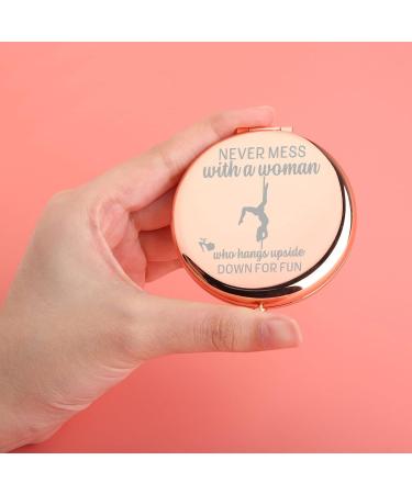 Pole Dancer Gift: UJIMS Makeup Mirror for Pole Dancing Enthusiasts | Perfect Gift for Pole Fitness Lovers - Buy Online on GoSupps.com