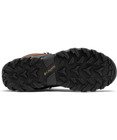 Columbia Men's Newton Ridge Plus II Waterproof Hiking Boots - Suede - 44 EU - Dark Brown & Dark Grey - International Shipping Available - Buy Online on GoSupps.com