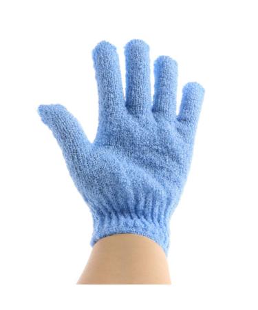 4 Pairs Bath Mitts Exfoliation Mitt Scrub Gloves Shower Puff Exfoliating Brush Mitten Bath Gloves Body Scrub Mitt Dead Skin Remover Shower Mitt Bath Loofah Gloves Spa Bath Products