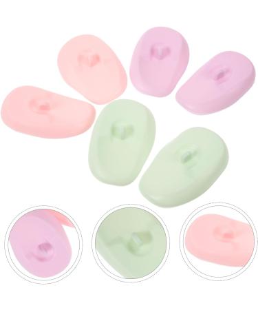 IWOWHERO 3 Pairs Silicone Earmuffs Ear Cover for Heat Ear Cover Reusable Ear Caps Hair Salon Ear Shower Caps Ear Muffs Make up Ear Covers Keep Warm Hair Coloring Products - Buy Online on GoSupps.com