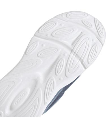 Buy adidas Unisex Kids' Ozelle Running Sneakers - Elastic Lace with Top Strap - 34 EU Crew Blue & White - Buy Online on GoSupps.com