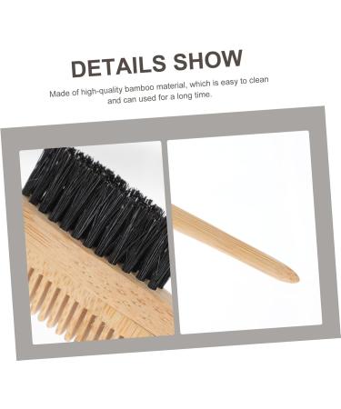 FRCOLOR Bamboo Double Eyebrow Brush | Portable Eyelash Extension & Makeup Tools | Eco-Friendly Beauty Gadgets - Buy Online on GoSupps.com