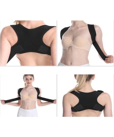 for Women and Men - Posture Brace - Adjustable Back Straightener - Discreet Back Brace for Upper Back - Comfortable Posture Trainer for Spinal Alignment Improves Posture and Pain Rel - Buy Online on GoSupps.com